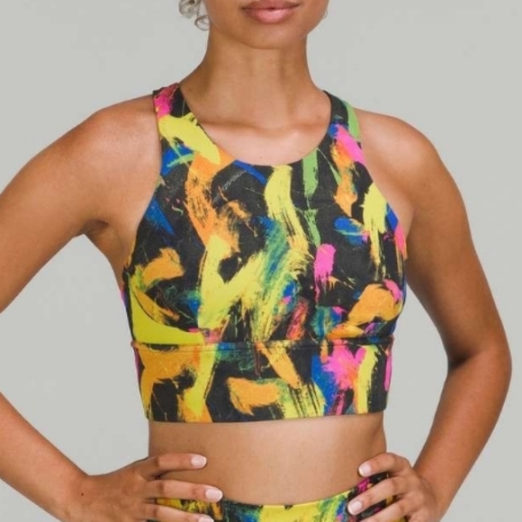 Lululemon Matching Set Shorts Bra Tank Top Yoga Running Gym Workout Outfit - Picture 10 of 13